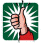 Hand gesture illustration showing a 'thumbs up'